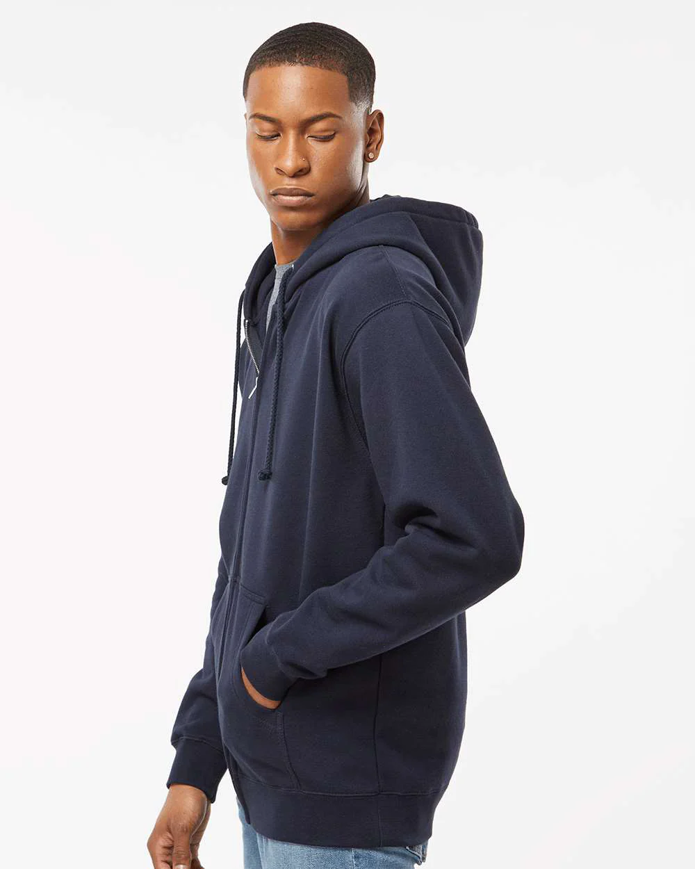 10oz. Heavyweight Zip Hood - Image 35