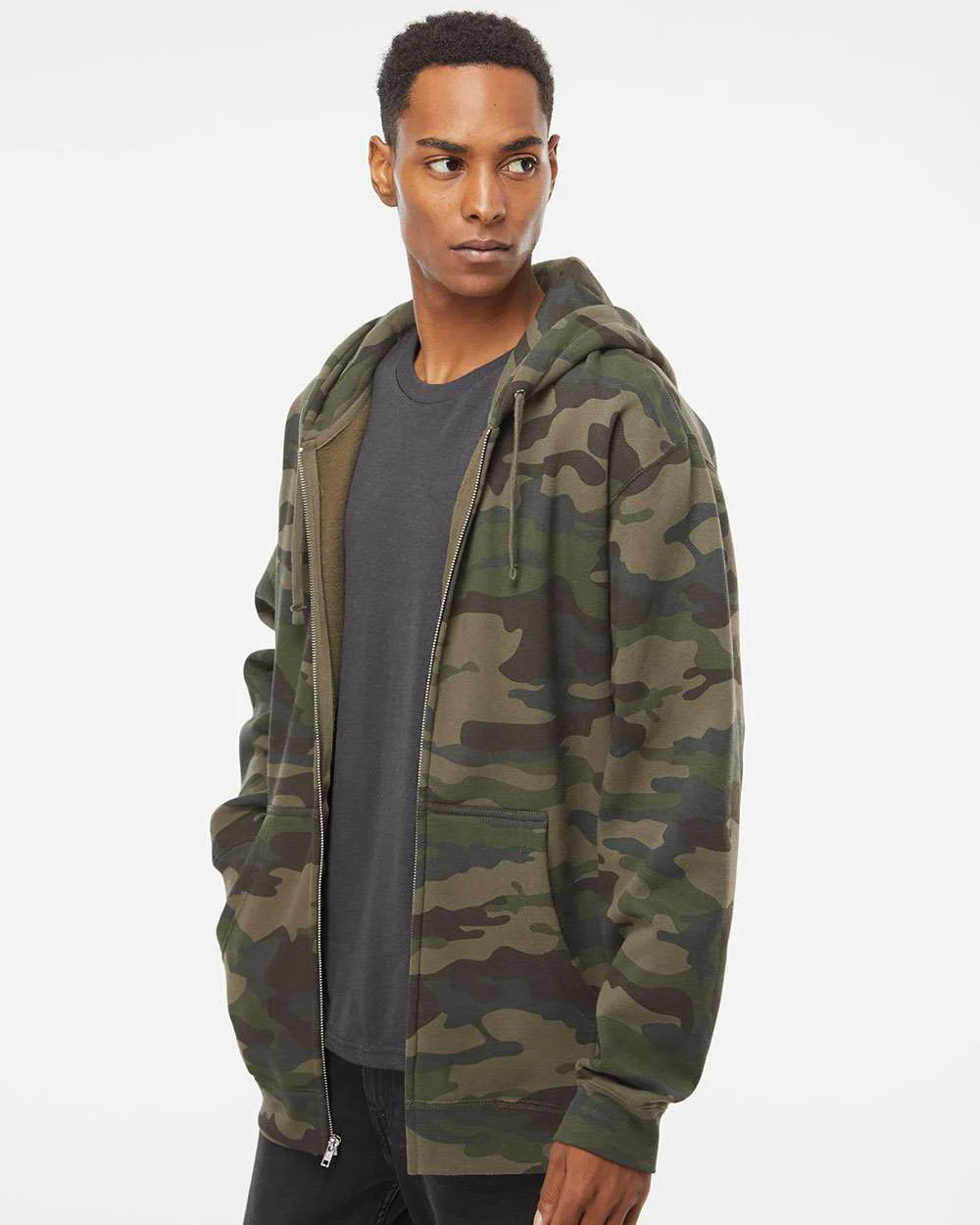 10oz. Heavyweight Zip Hood - Image 48