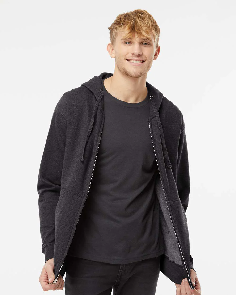 8.5oz. Midweight Zip Hood - Image 16