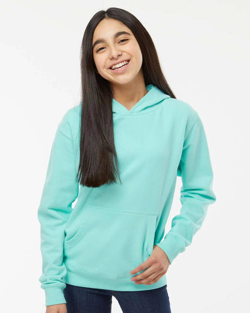 8.5oz. Youth Midweight Pullover Hood - Image 37