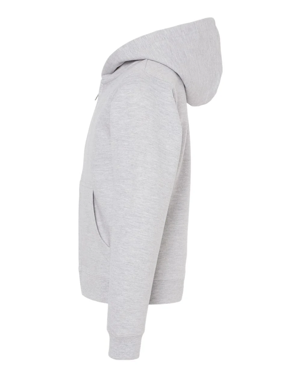 8.5oz. Youth Midweight Zip Hood - Image 8