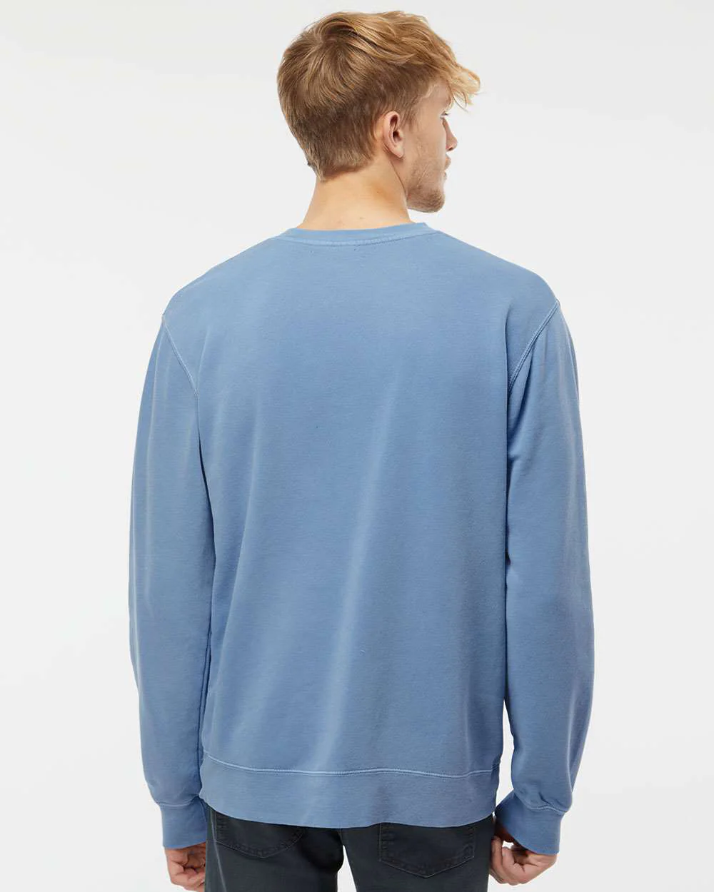 9oz. Unisex Midweight Pigment Dye Crew - Image 36