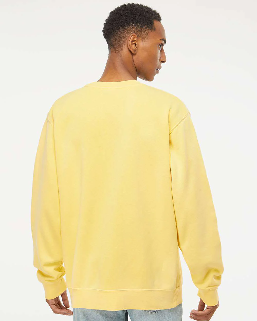 9oz. Unisex Midweight Pigment Dye Crew - Image 54