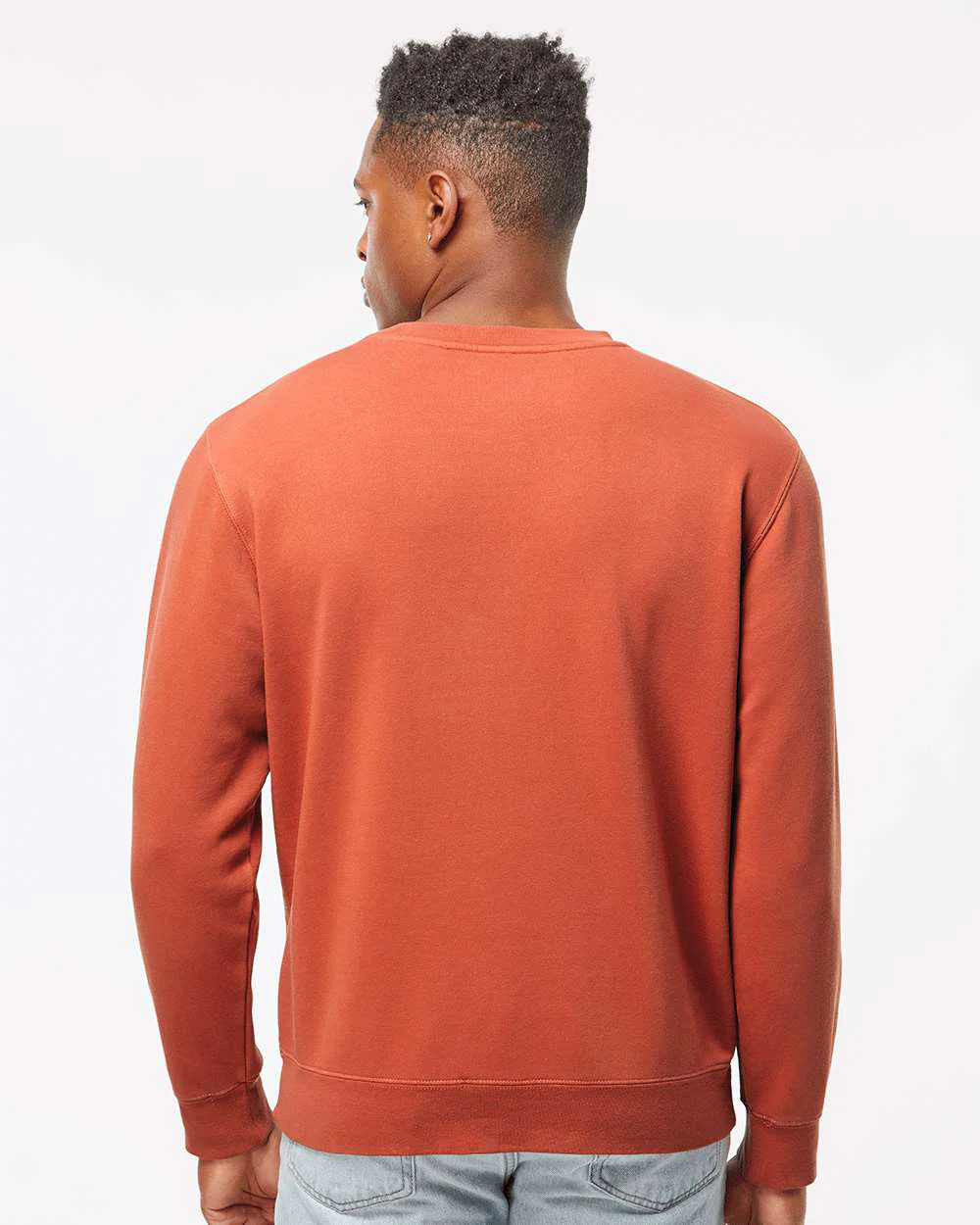 9oz. Unisex Midweight Pigment Dye Crew - Image 18