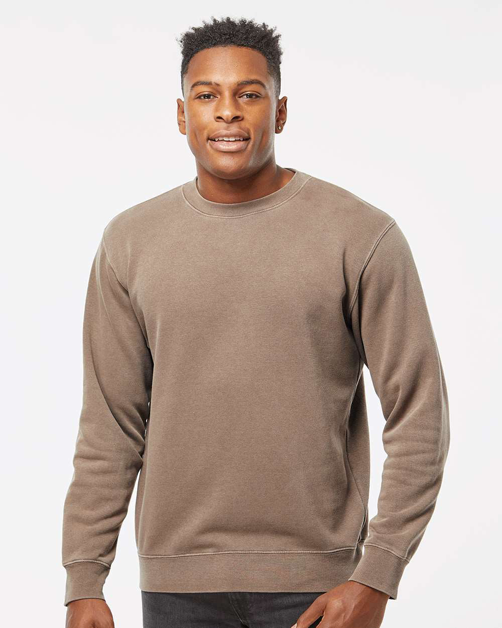 9oz. Unisex Midweight Pigment Dye Crew - Image 28