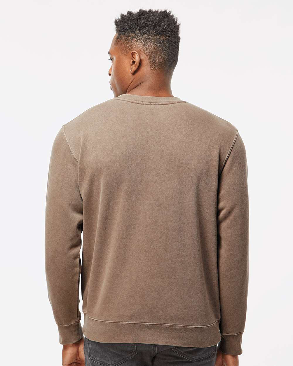 9oz. Unisex Midweight Pigment Dye Crew - Image 30