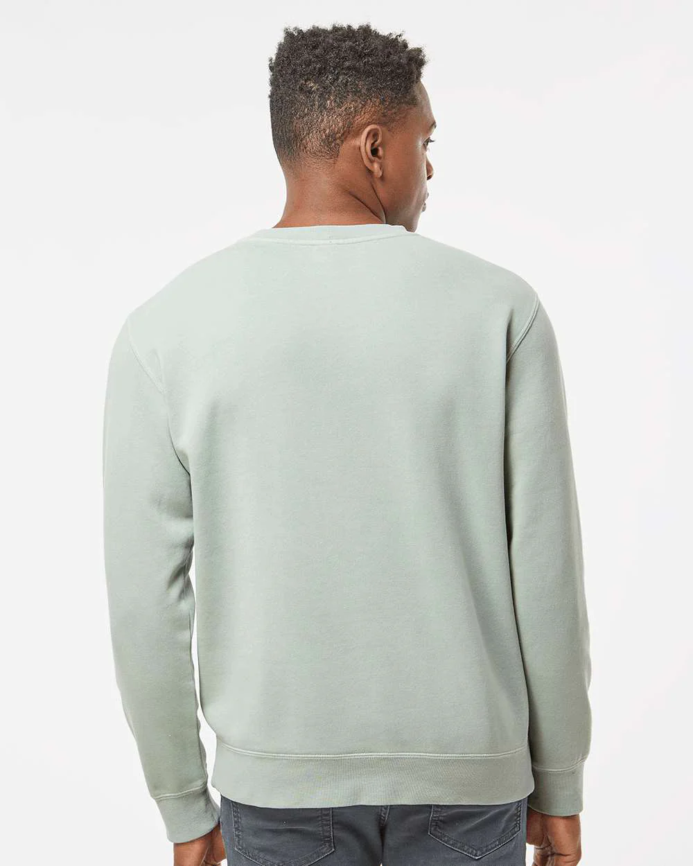 9oz. Unisex Midweight Pigment Dye Crew - Image 36