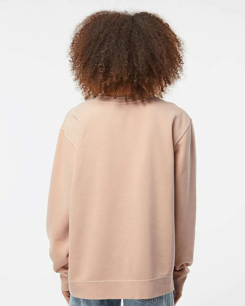 9oz. Unisex Midweight Pigment Dye Crew - Image 42