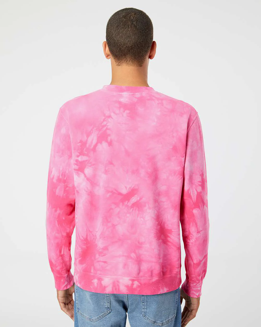 9oz. Unisex Midweight Tie Dye Crew - Image 24