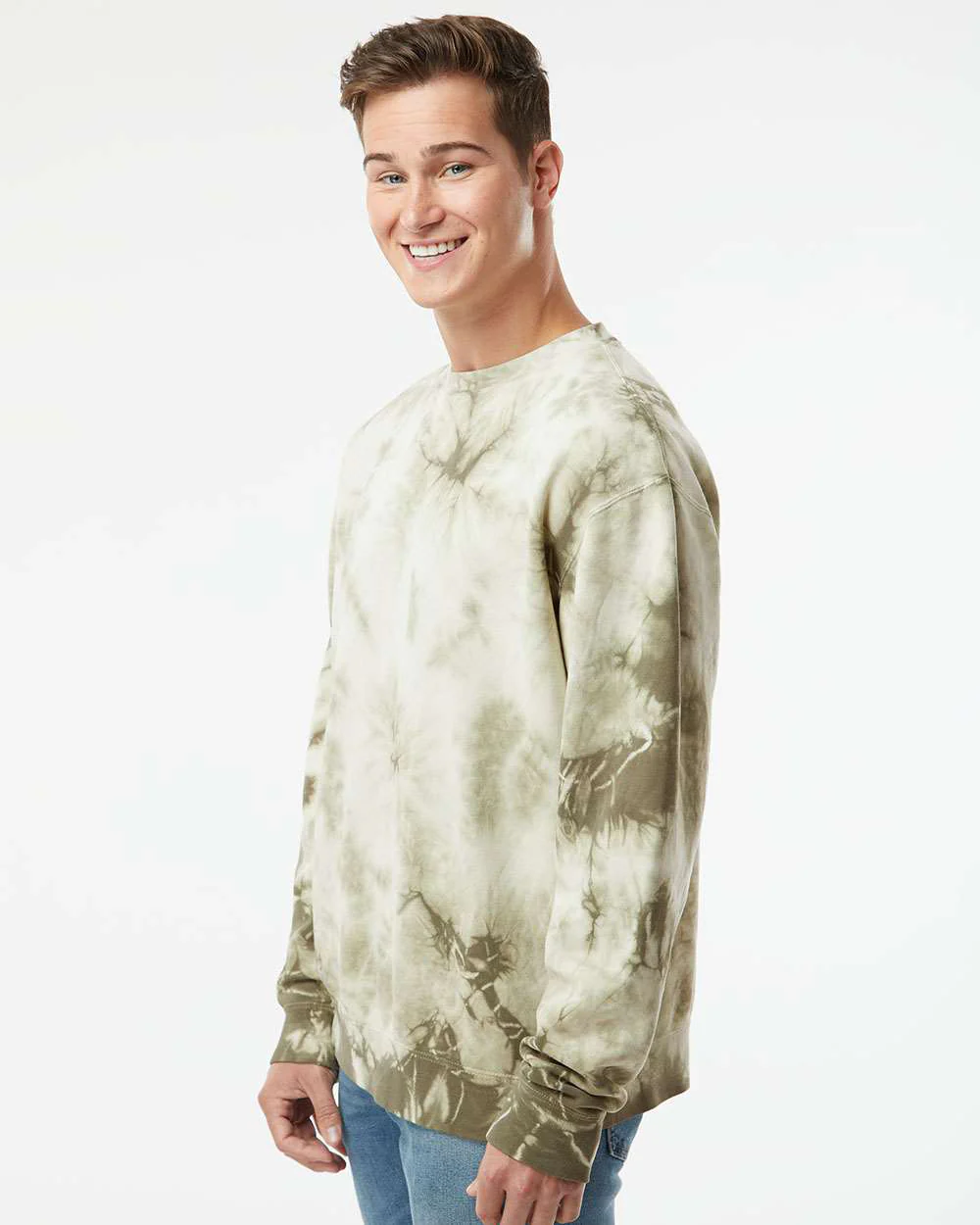9oz. Unisex Midweight Tie Dye Crew - Image 29