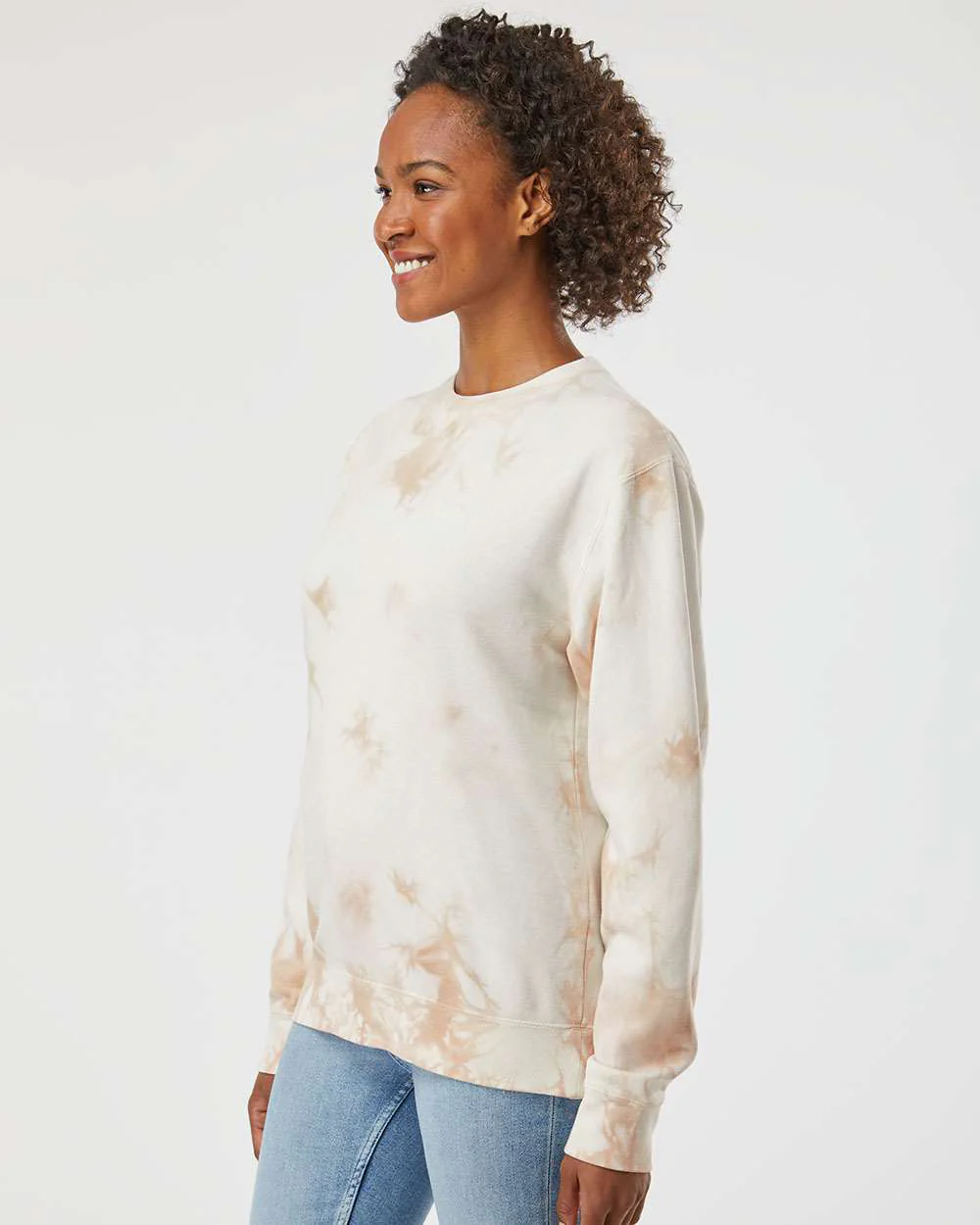 9oz. Unisex Midweight Tie Dye Crew - Image 35