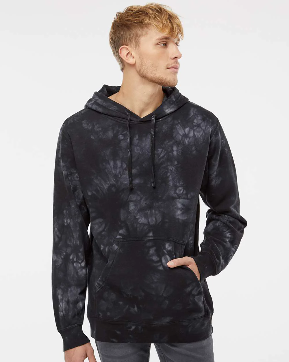 9oz. Unisex Midweight Tie Dye Pullover Hood - Image 10