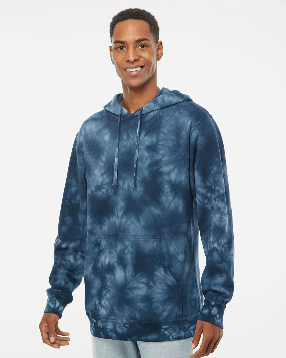 9oz. Unisex Midweight Tie Dye Pullover Hood - Image 28