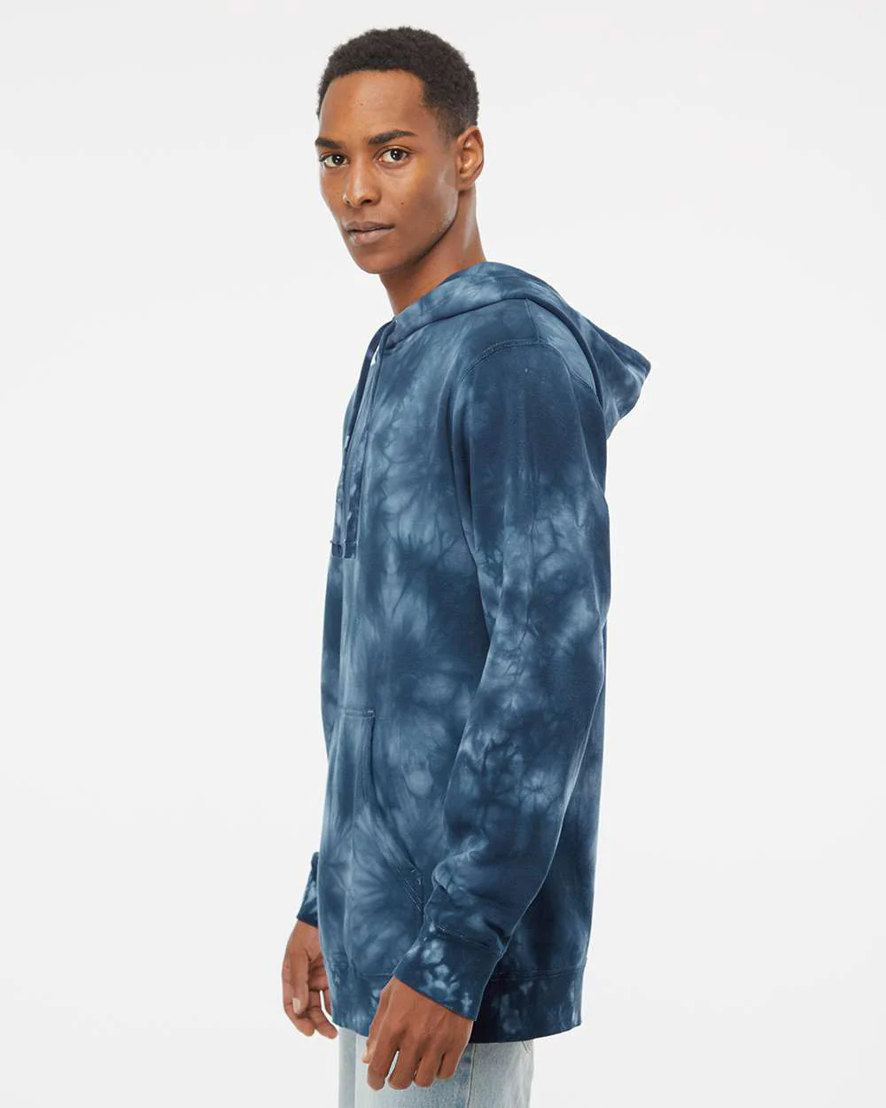 9oz. Unisex Midweight Tie Dye Pullover Hood - Image 29