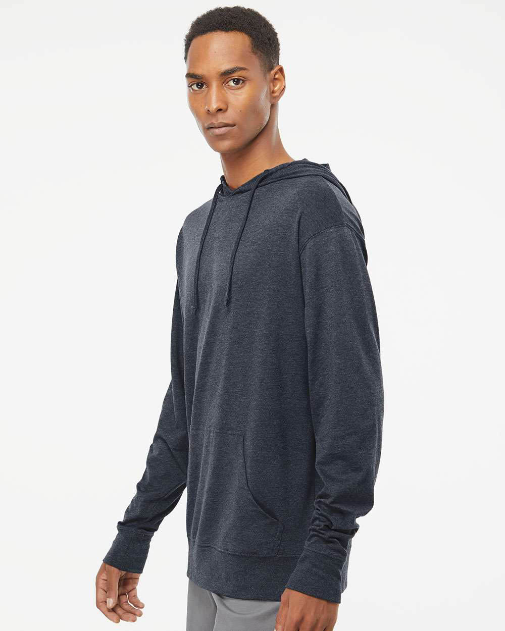 Lightweight Jersey Hooded Pullover - Image 10