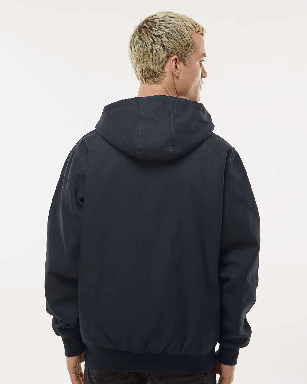 Men’s Insulated Canvas Workwear Jacket - Image 12