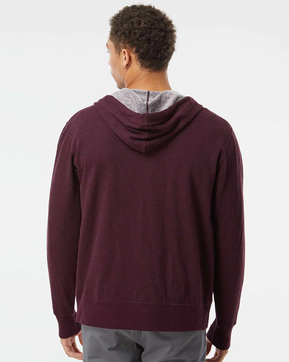 Unisex French Terry Zip Hood - Image 10