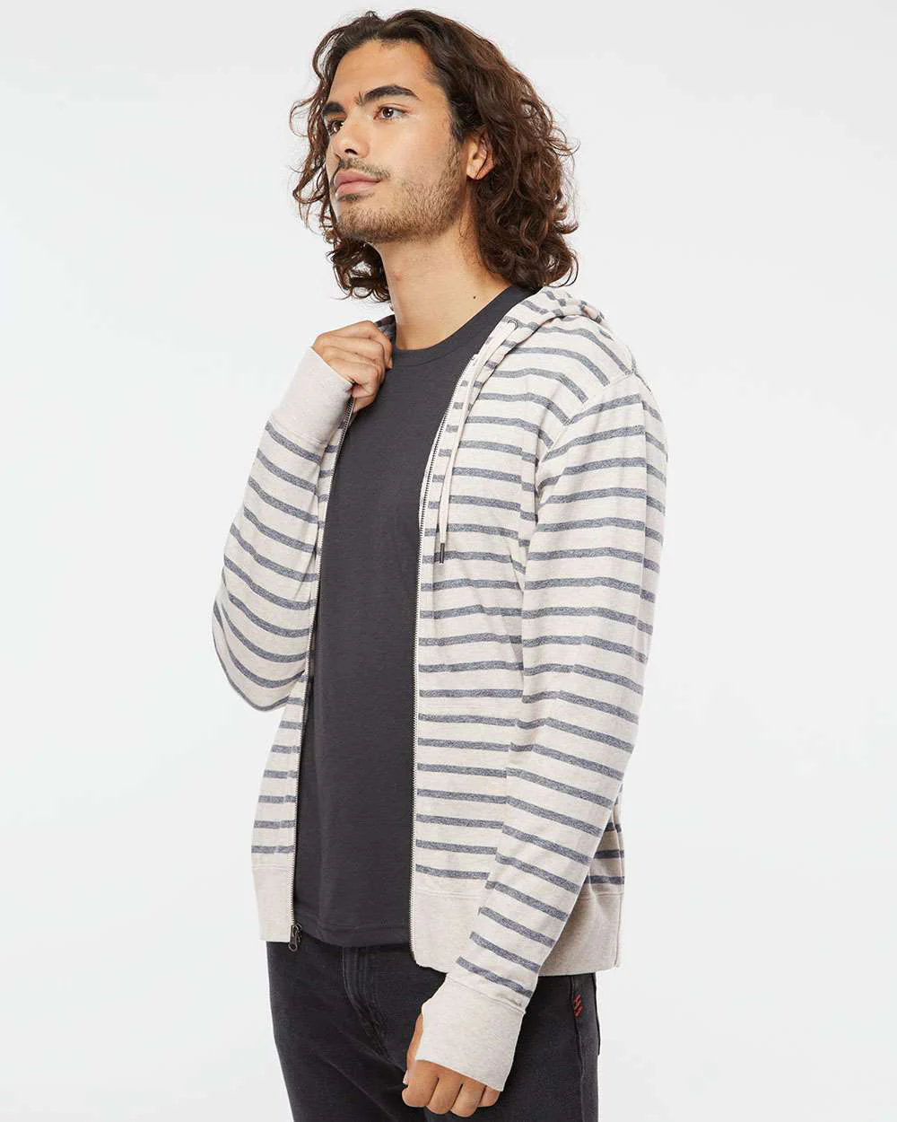 Unisex French Terry Zip Hood - Image 37