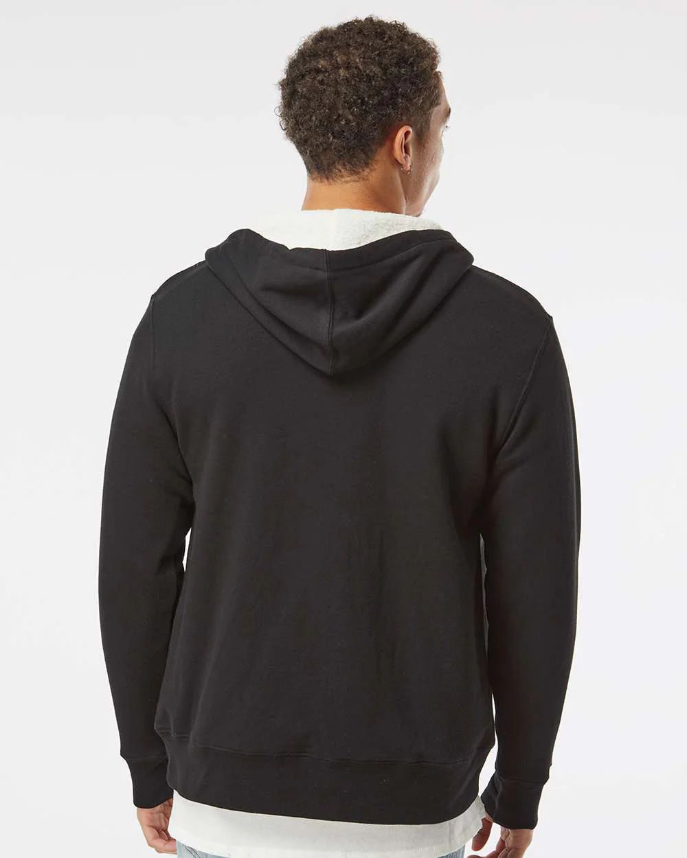 Unisex Heavyweight Sherpa Lined Zip Hood - Image 20
