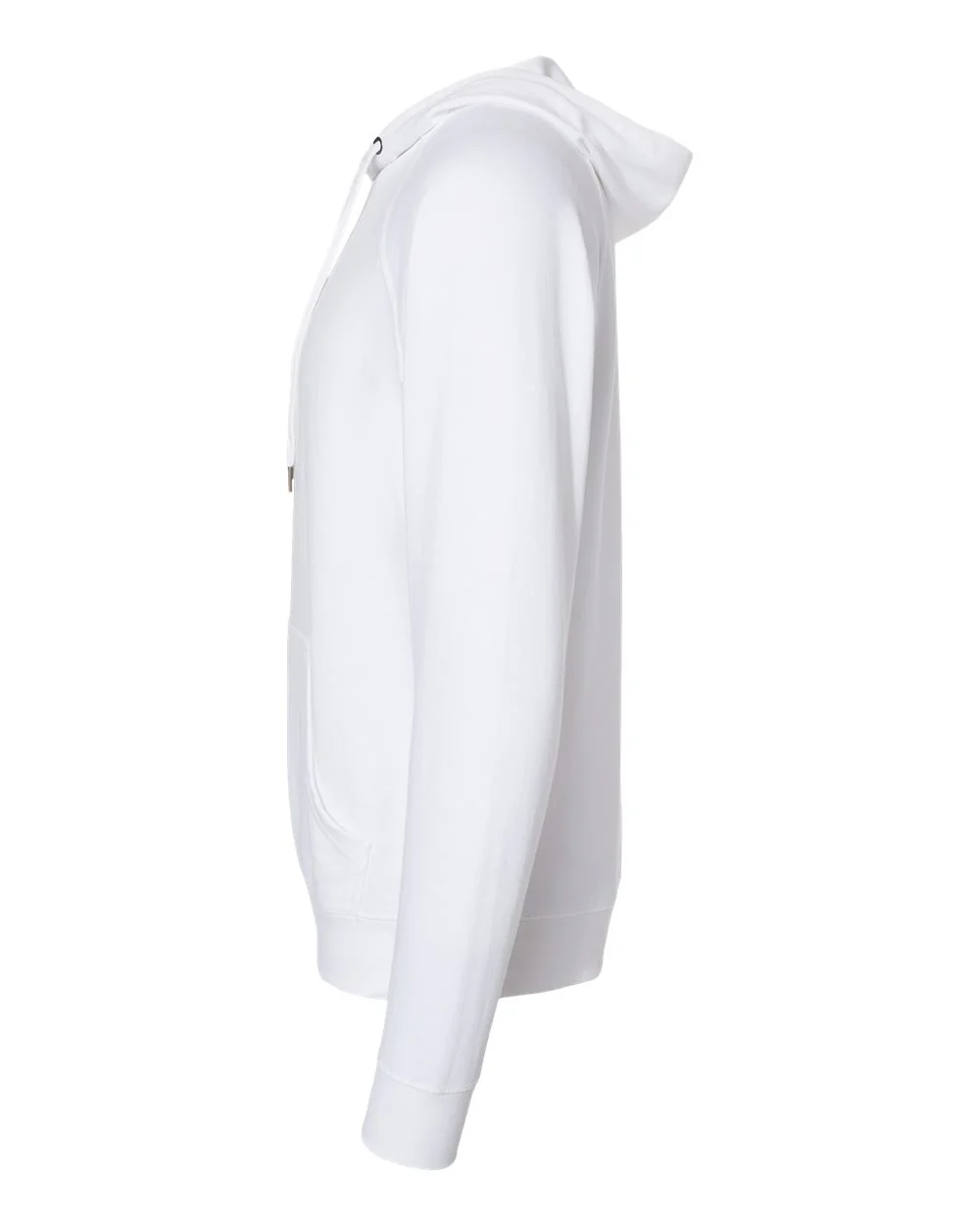 Unisex Lightweight Loopback Terry Hooded Pullover - Image 68