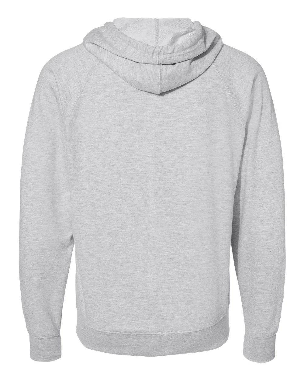 Unisex Lightweight Loopback Terry Zip Hood - Image 12