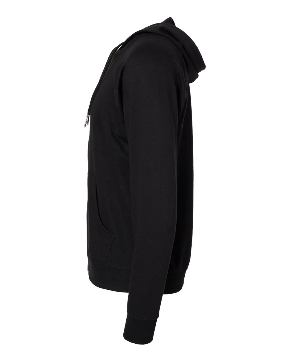 Unisex Lightweight Loopback Terry Zip Hood - Image 17