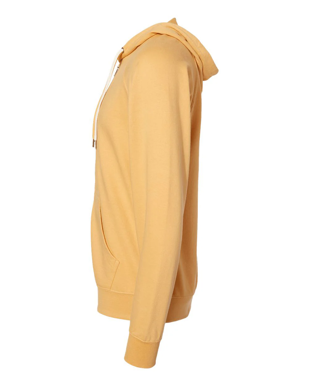 Unisex Lightweight Loopback Terry Zip Hood - Image 41