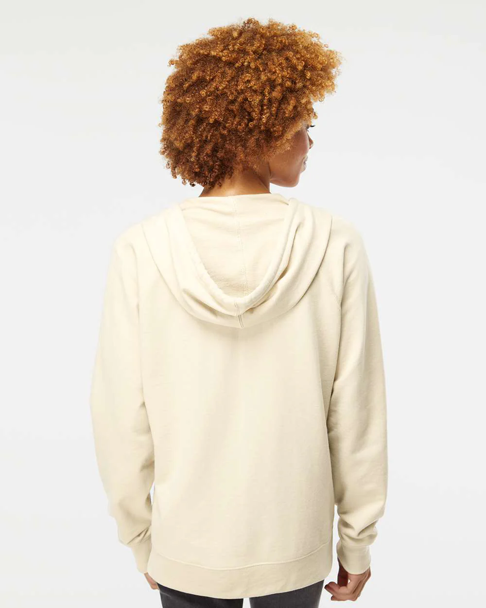 Unisex Lightweight Loopback Terry Zip Hood - Image 57