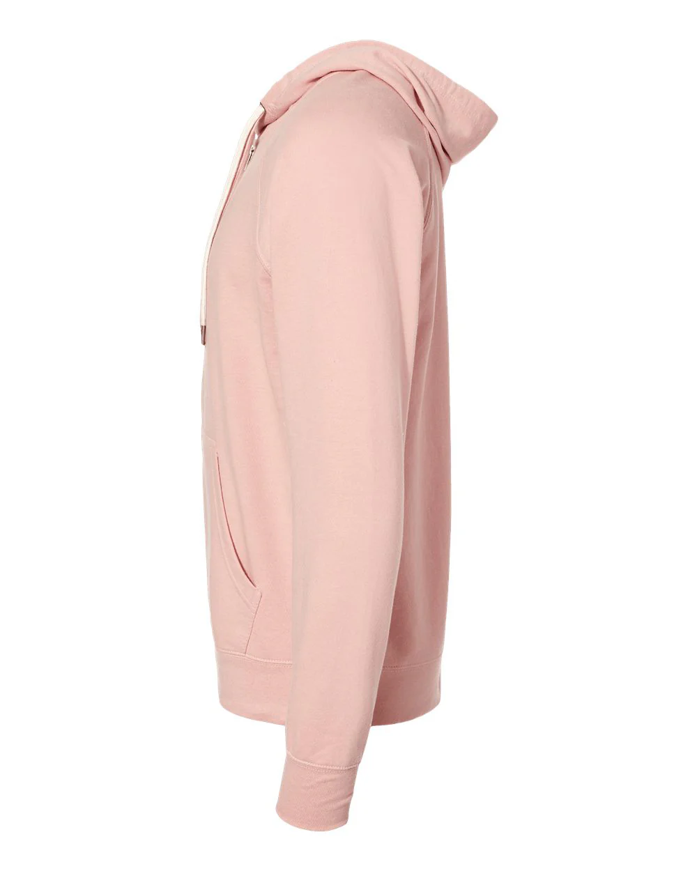 Unisex Lightweight Loopback Terry Zip Hood - Image 59