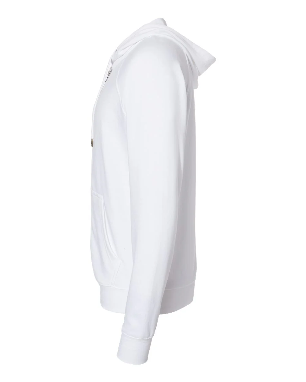 Unisex Lightweight Loopback Terry Zip Hood - Image 65