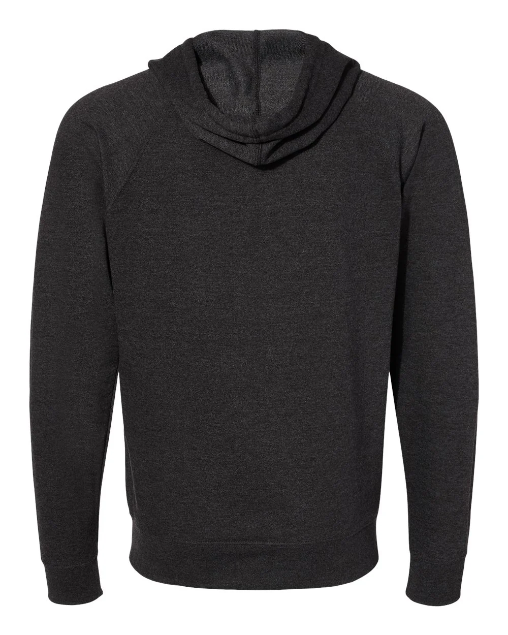 Unisex Lightweight Loopback Terry Zip Hood - Image 9