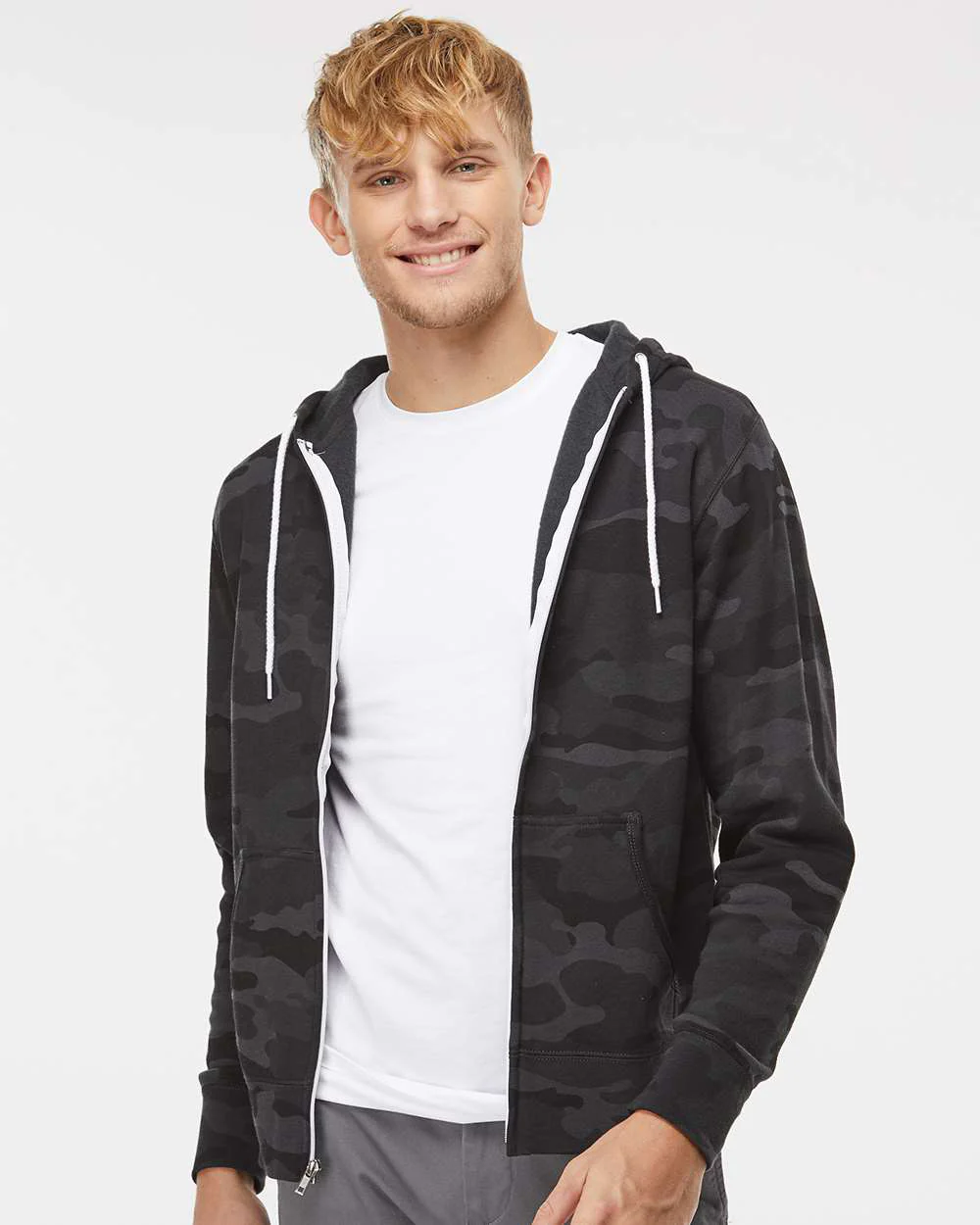 Unisex Lightweight Zip Hood - Image 23