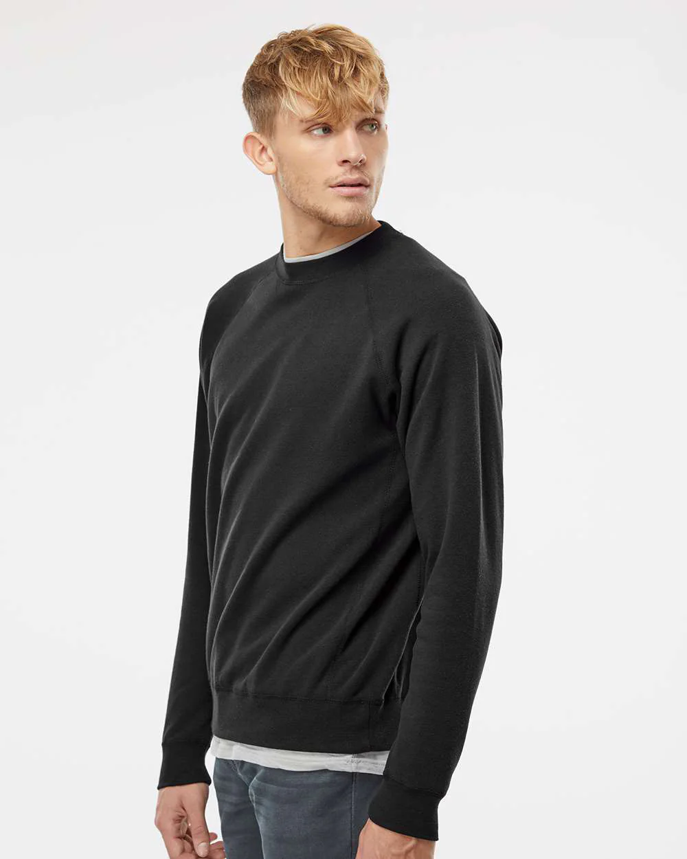 Unisex Special Blend Raglan Crew - Image 11