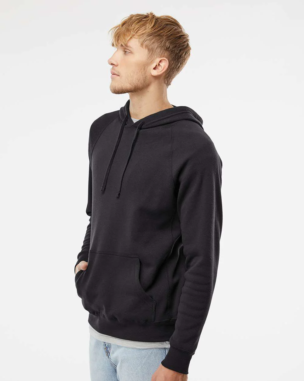 Unisex Special Blend Raglan Hooded Pullover - Image 10