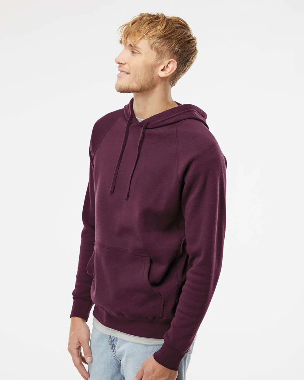 Unisex Special Blend Raglan Hooded Pullover - Image 28