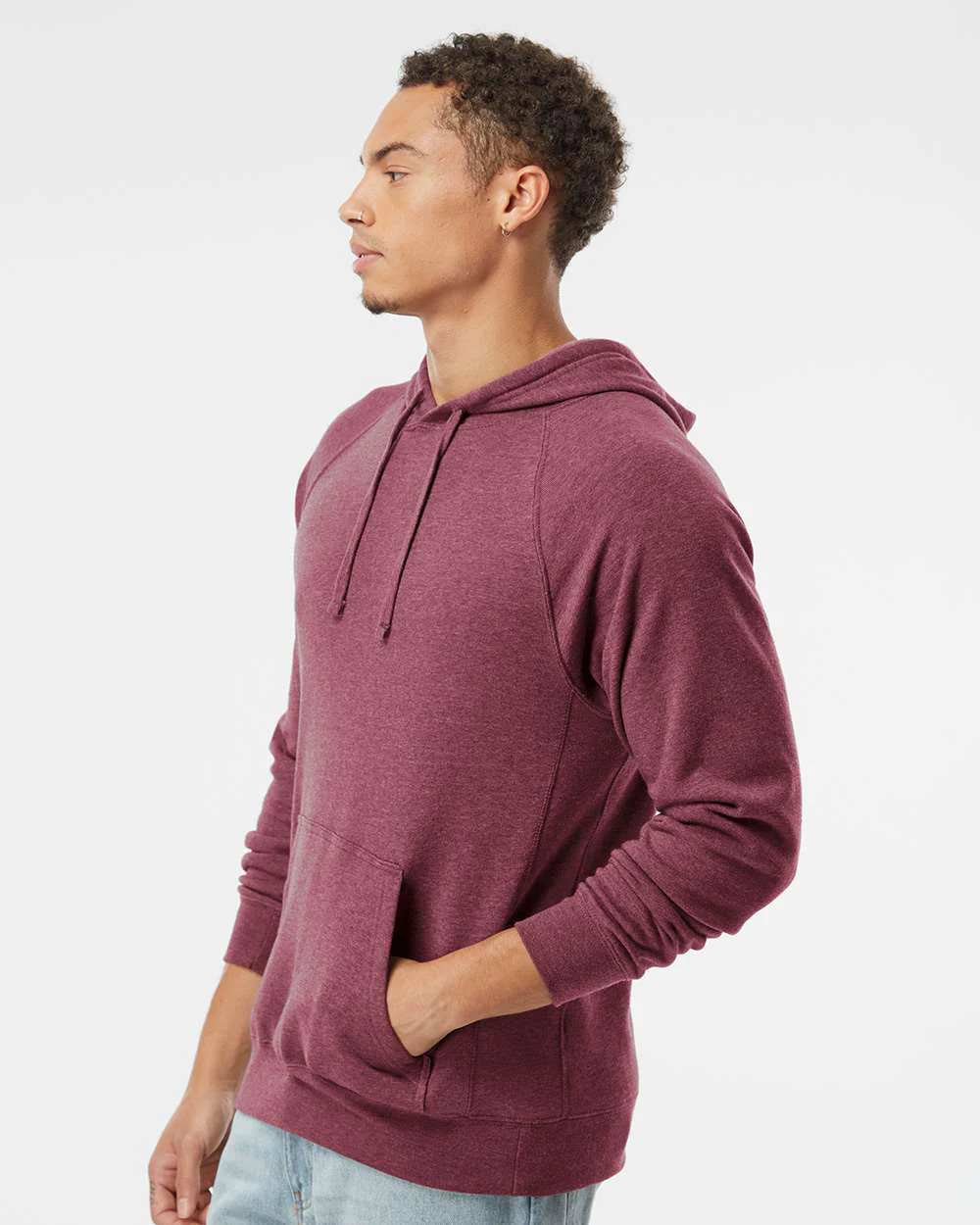 Unisex Special Blend Raglan Hooded Pullover - Image 35