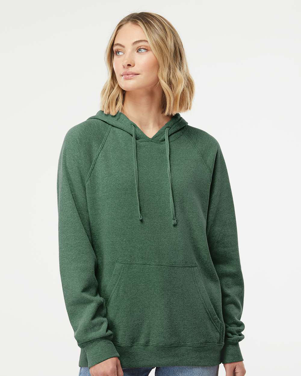 Unisex Special Blend Raglan Hooded Pullover - Image 39