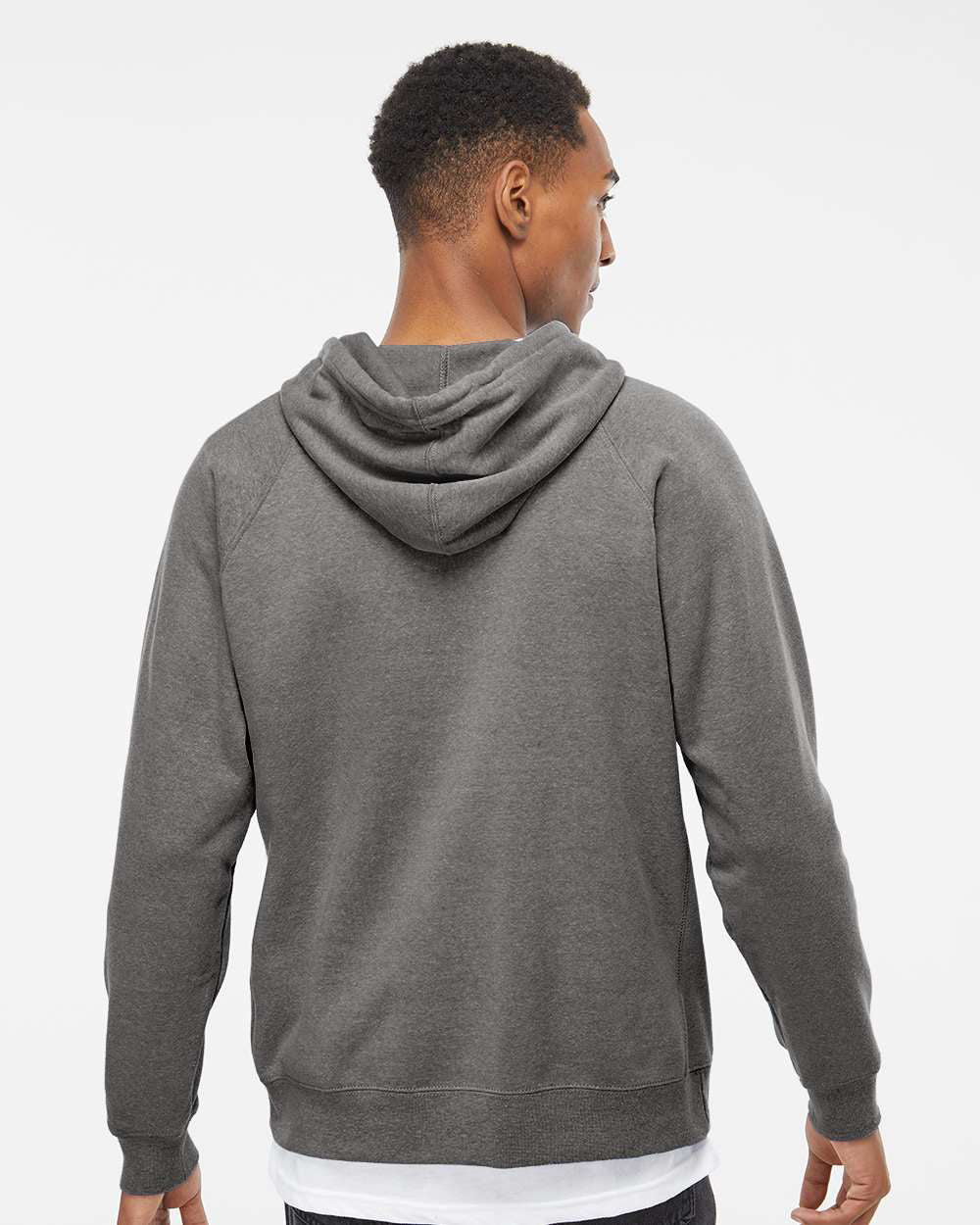 Unisex Special Blend Raglan Hooded Pullover - Image 5