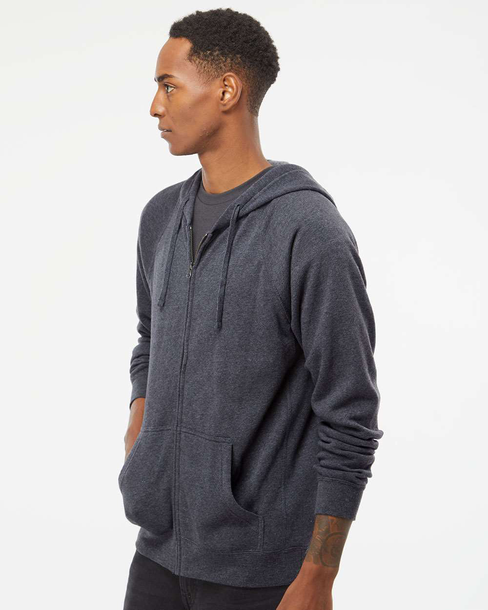 Unisex Special Blend Zip Hooded Sweatshirt - Image 23