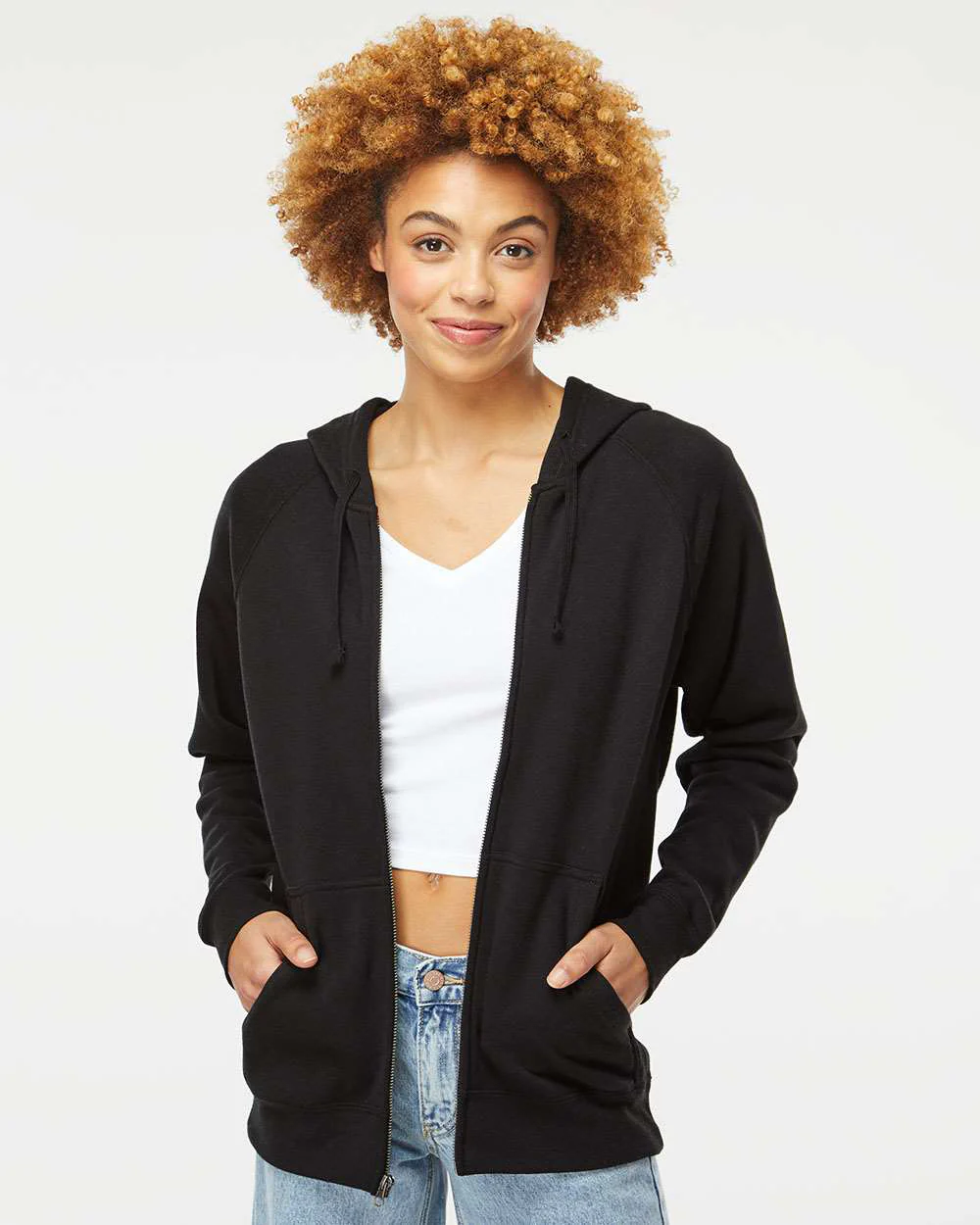 Unisex Special Blend Zip Hooded Sweatshirt - Image 26