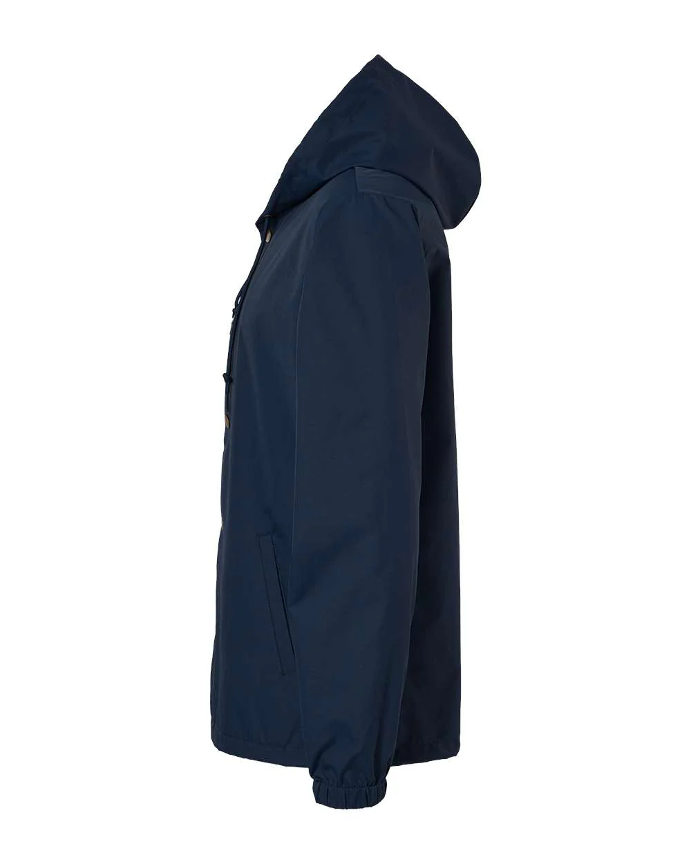 Water Resistant Hooded Windbreaker Coaches Jacket - Image 20