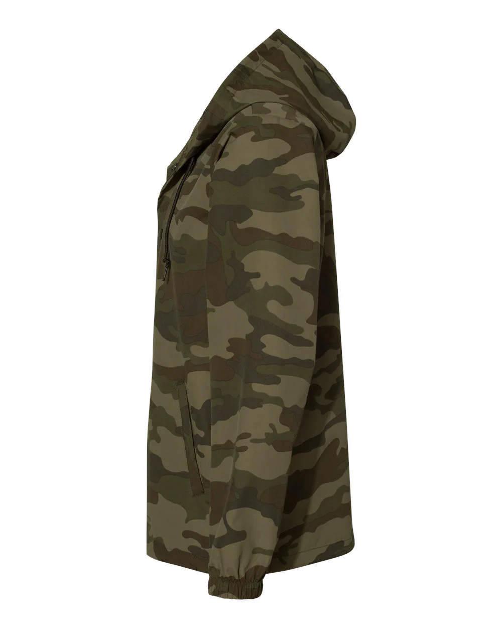 Water Resistant Hooded Windbreaker Coaches Jacket - Image 8
