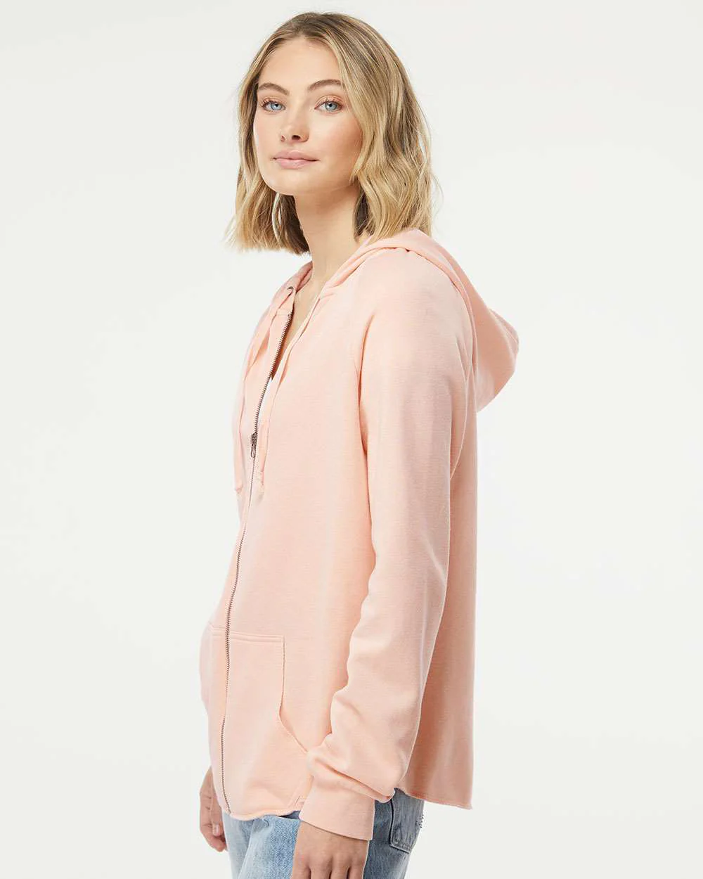 Women's California Wave Wash Zip Hood - Image 11