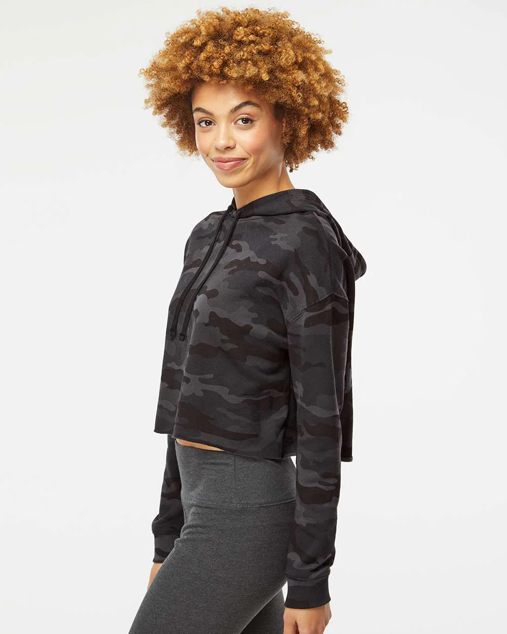 Womens Lightweight Crop Hood - Image 11