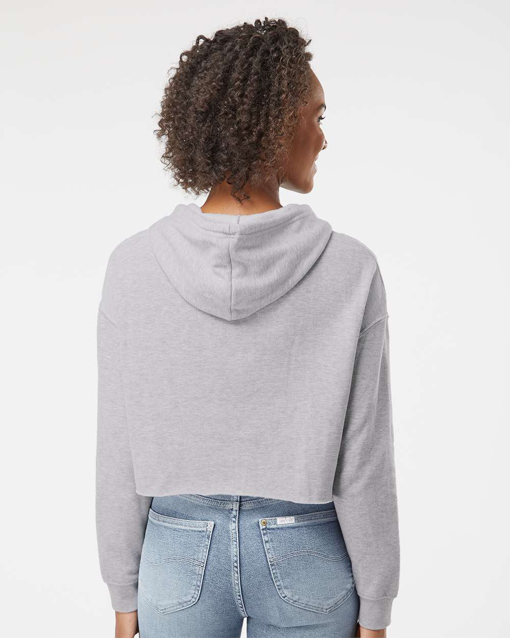 Womens Lightweight Crop Hood - Image 36
