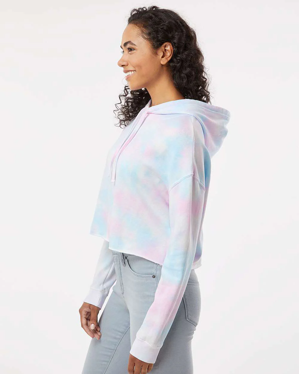 Womens Lightweight Crop Hood - Image 41