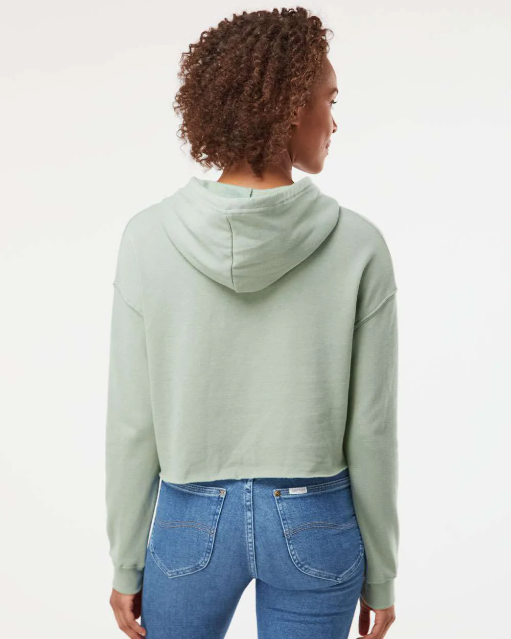 Womens Lightweight Crop Hood - Image 6